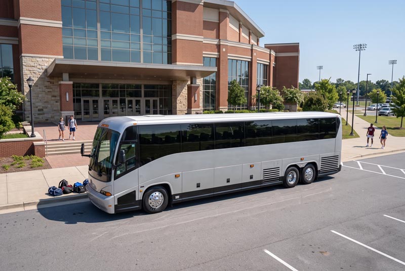 Sports Team Charter Bus Rentals in Quincy, MA