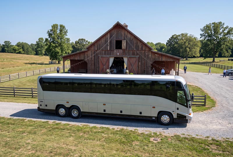 Wedding Shuttle Bus Services in Quincy, MA